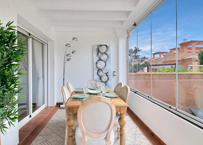 Elegante Adosado Con Con Vistas Al Mar Y Piscina - Costa Galera Park 10 4 Nyaraló Estepona